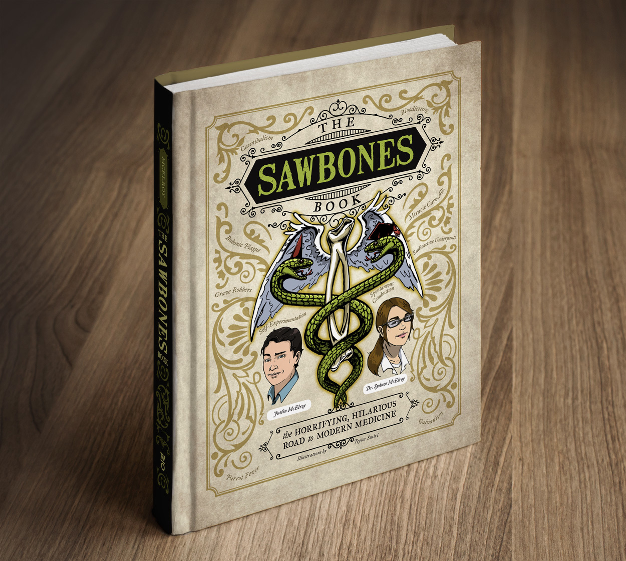 Sawbones Erwert Graphic Design, Art Direction and custom